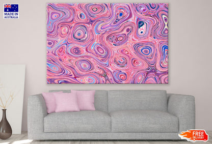 Abstract Vibrant Trippy Design Print 100% Australian Made