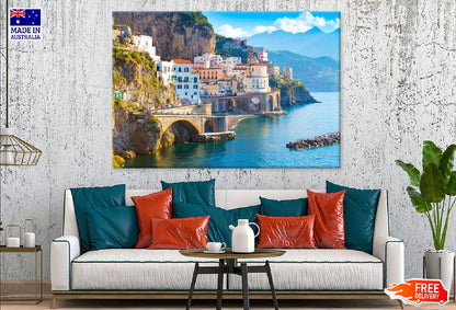 Amalfi Coast View Phtograph Italy Photograph Print 100% Australian Made