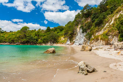 Bella Home Beach Island & Mountain Hill View Print Canvas Ready to hang