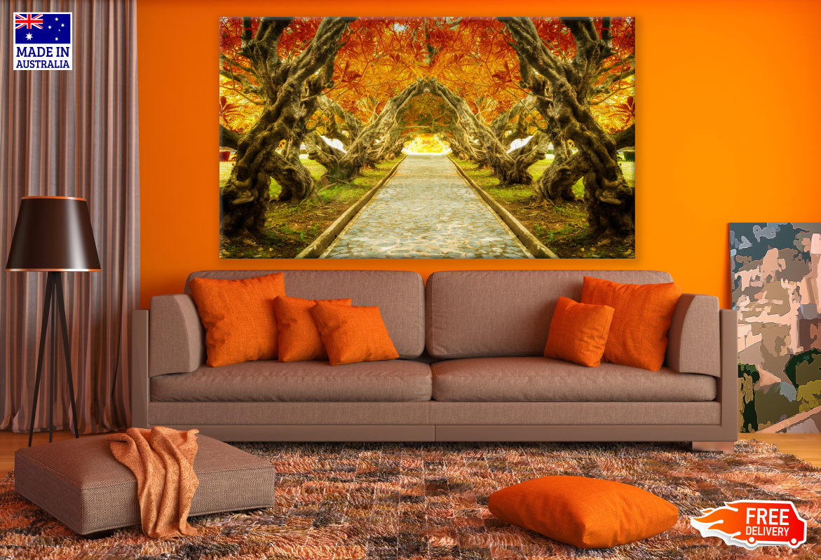 Stunning Road Between Trees Print 100% Australian Made