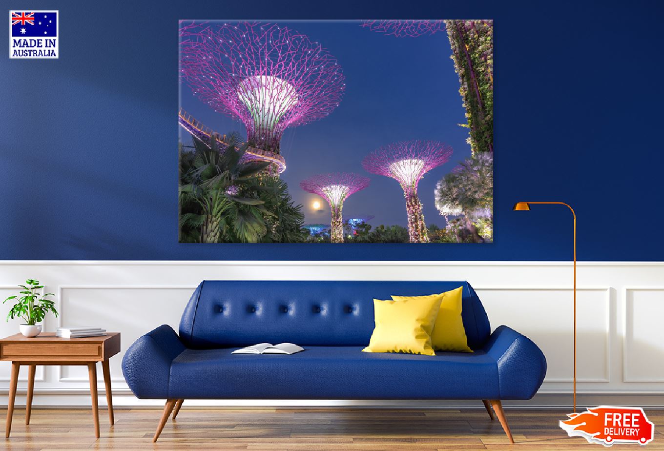 Supertree Garden Photograph View Singapore Print 100% Australian Made