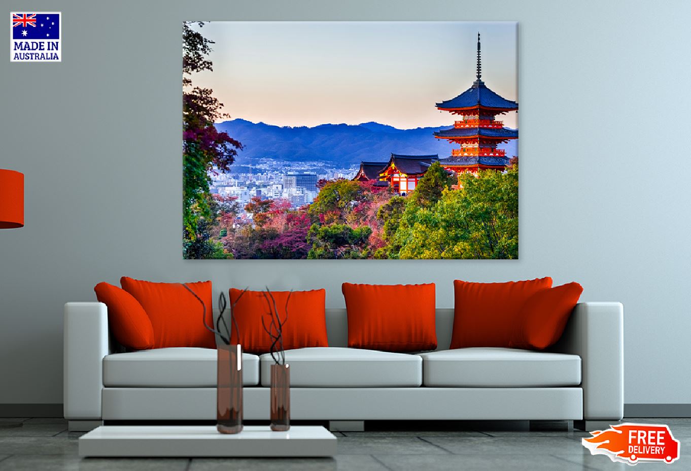 Kiyomizu-dera Temple Photograph Pagoda Japan Print 100% Australian Made