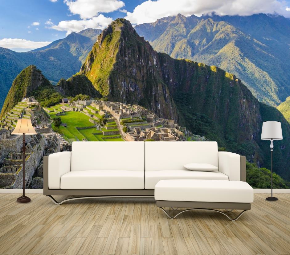 Wallpaper Murals Peel and Stick Removable Stunning Mountain Ruins High Quality