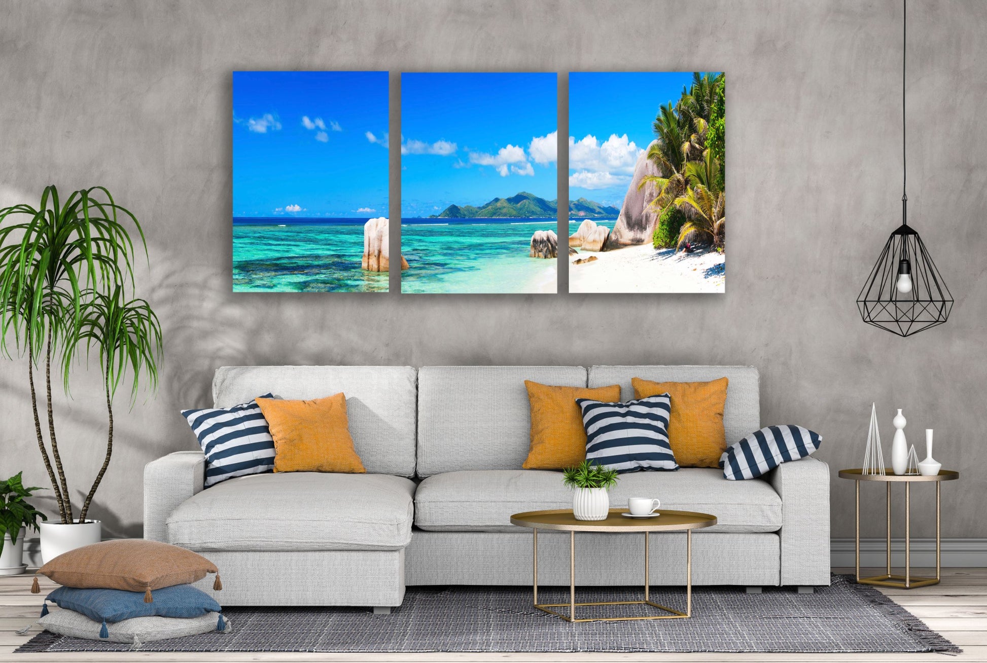 3 Set of Stunning Sea Scenery Photograph High Quality Print 100% Australian Made Wall Canvas Ready to Hang