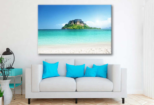 Bella Home Poda Island Beach Krabi Thailand Print Canvas Ready to hang