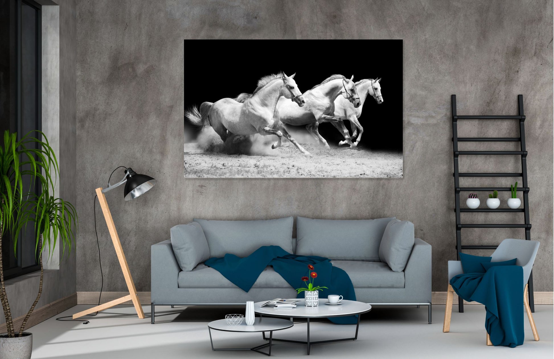 Running Horses Print 100% Australian Made