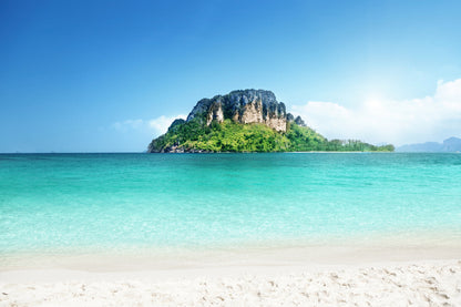 Bella Home Poda Island Beach Krabi Thailand Print Canvas Ready to hang