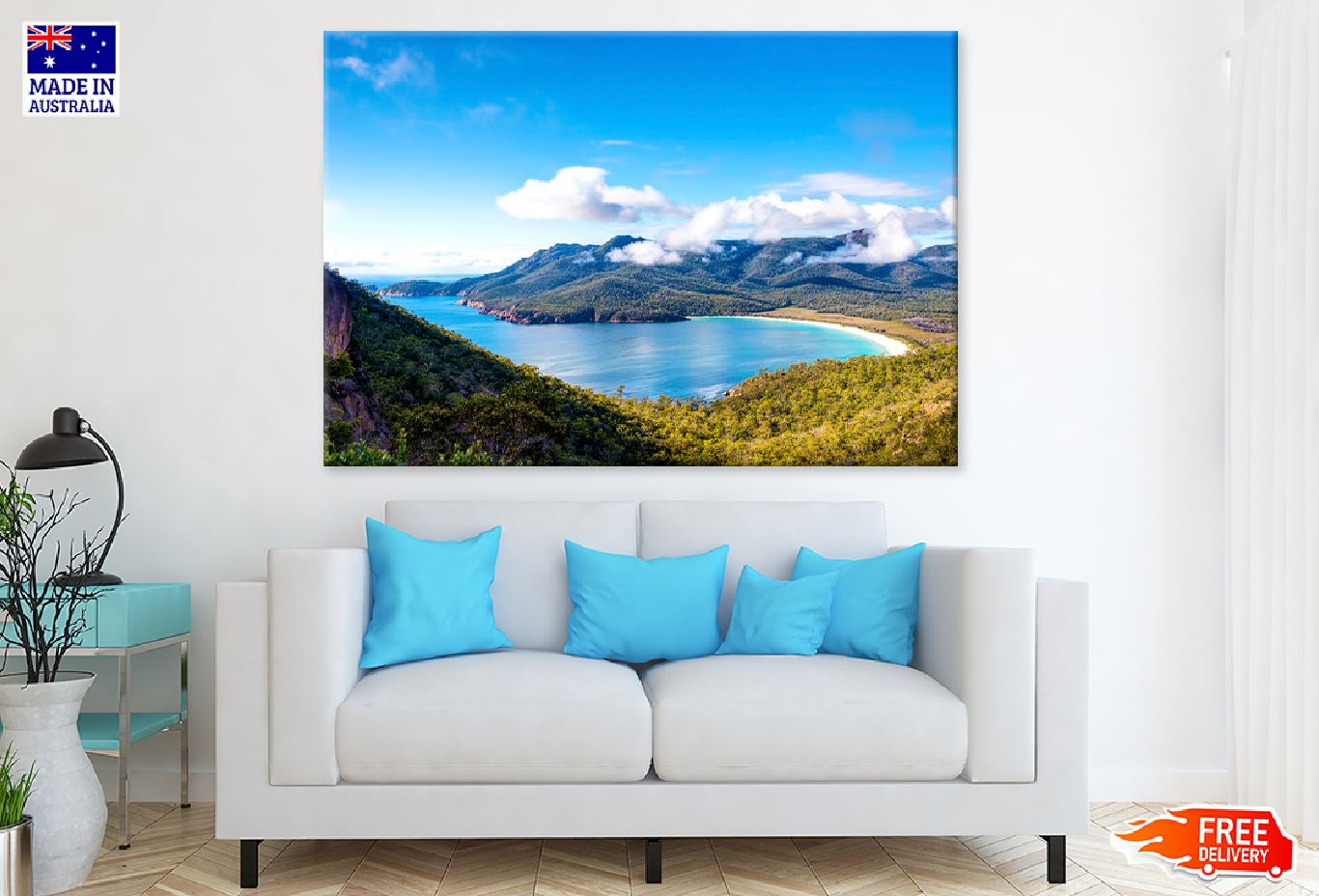 Wineglass Bay Beach Photograph Print 100% Australian Made