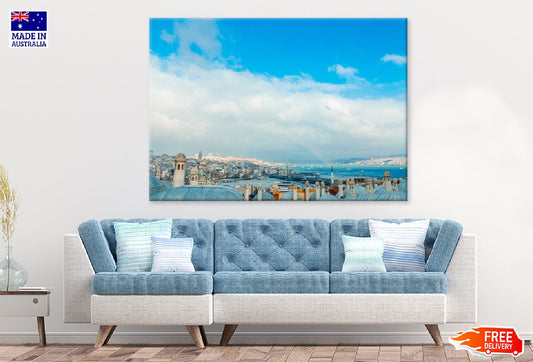 Bosphorus from Süleymaniye Mosque Photograph Print 100% Australian Made