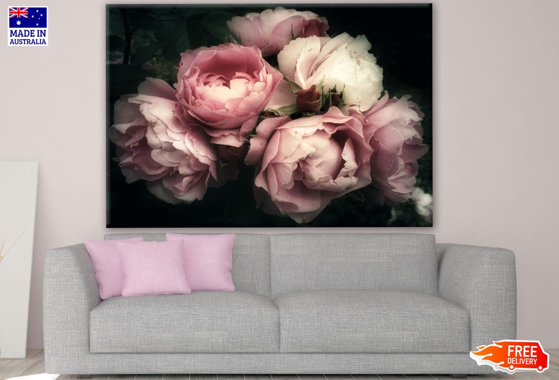 Pink Flower Bunch Photograph Print 100% Australian Made