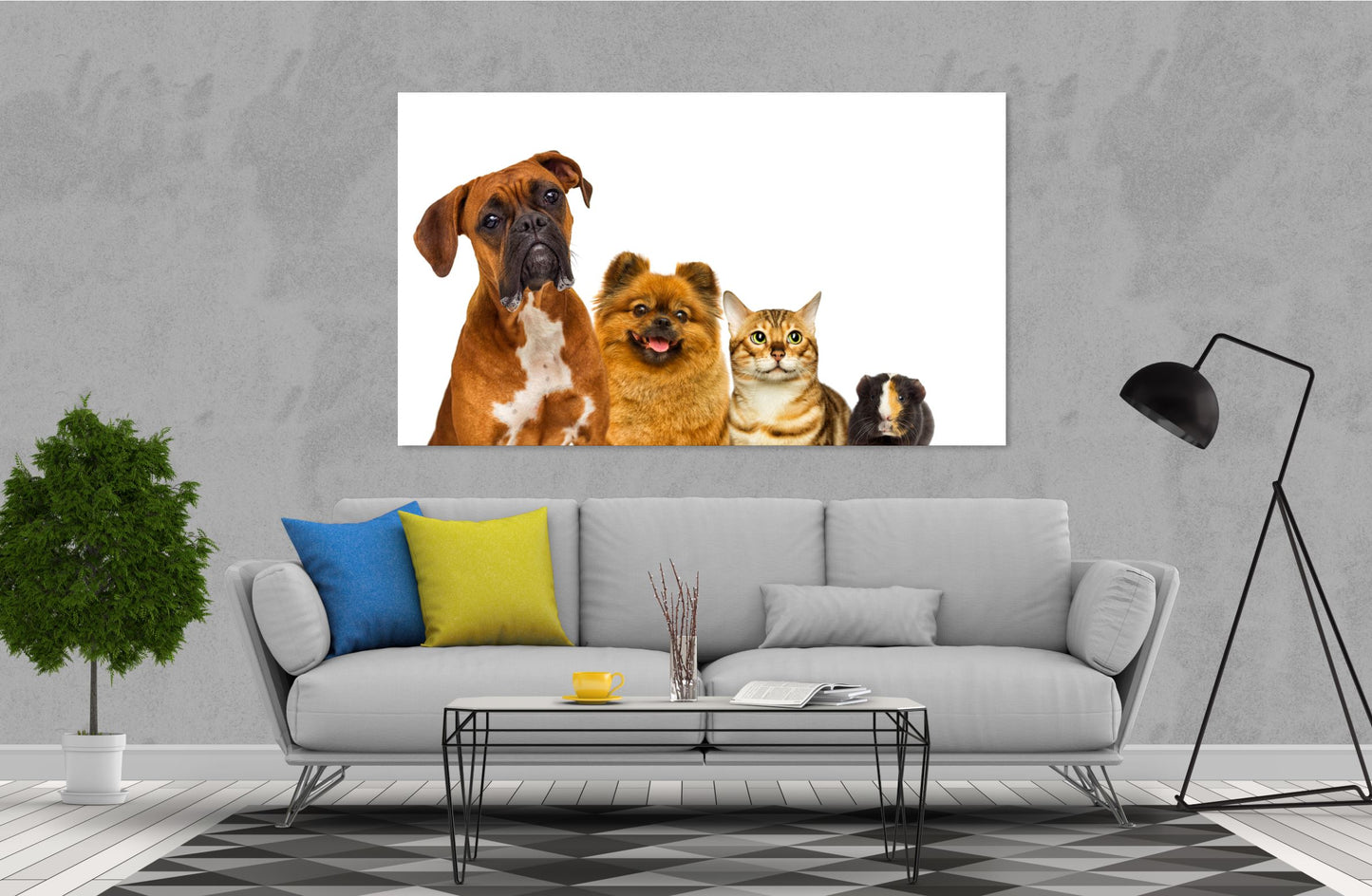 Cute animals Print 100% Australian Made