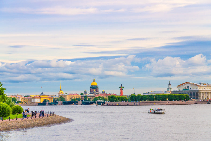 Saint Petersburg & Neva River Photograph Print 100% Australian Made