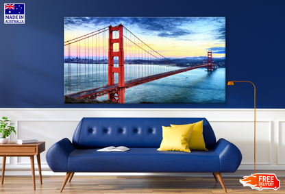 Golden Gate Bridge Sunset Photograph Print 100% Australian Made