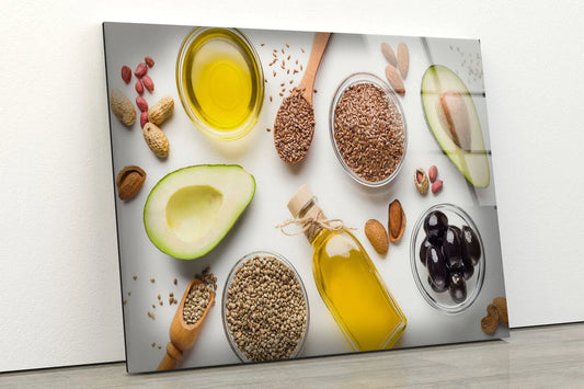 Kitchen Spices & Fruits Photograph Acrylic Glass Print Tempered Glass Wall Art 100% Made in Australia Ready to Hang