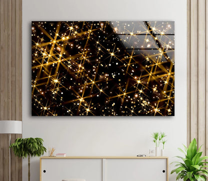 Stars Design Acrylic Glass Print Tempered Glass Wall Art 100% Made in Australia Ready to Hang