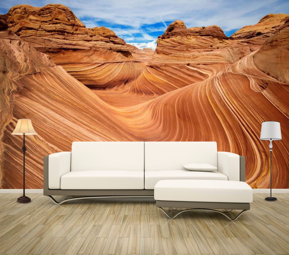 Wallpaper Murals Peel and Stick Removable Stunning Valley Photograph High Quality