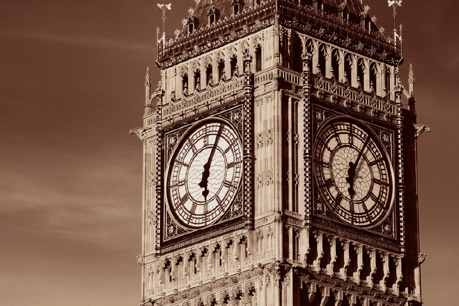 Big Ben Tower Closeup Photograph Print 100% Australian Made