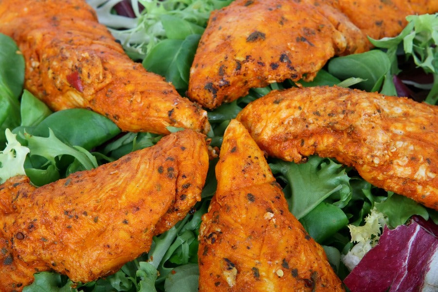 Fried Chicken Salad Photograph Print 100% Australian Made