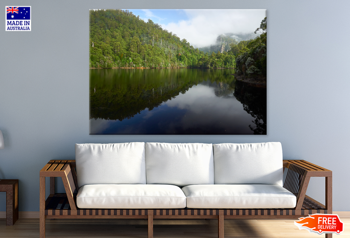 Nature Trees & River View Photograph Print 100% Australian Made