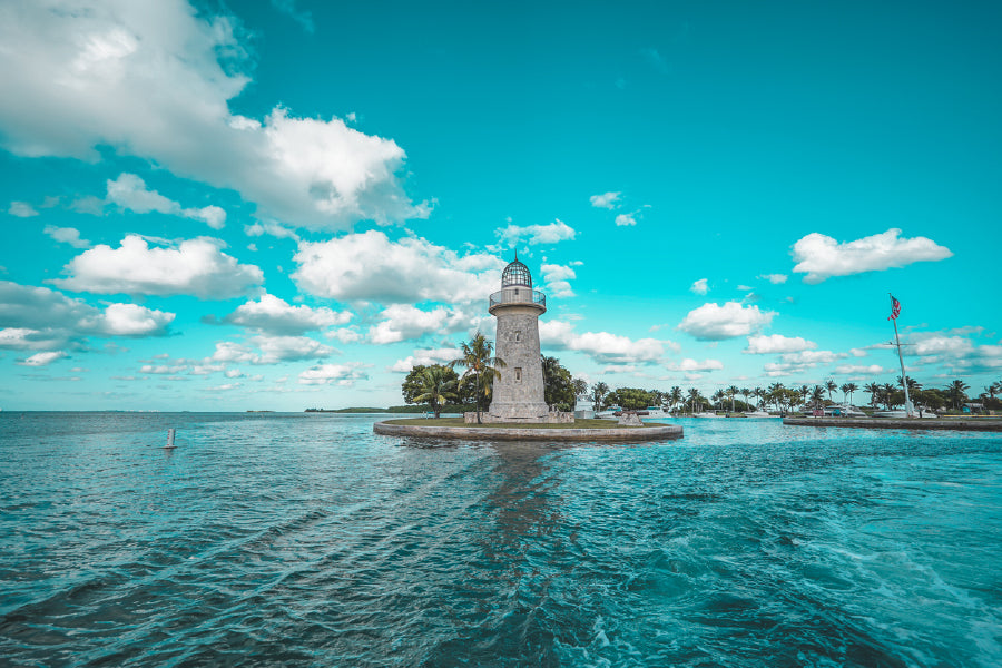 Boca Chita Lighthouse View Photograph in US Print 100% Australian Made