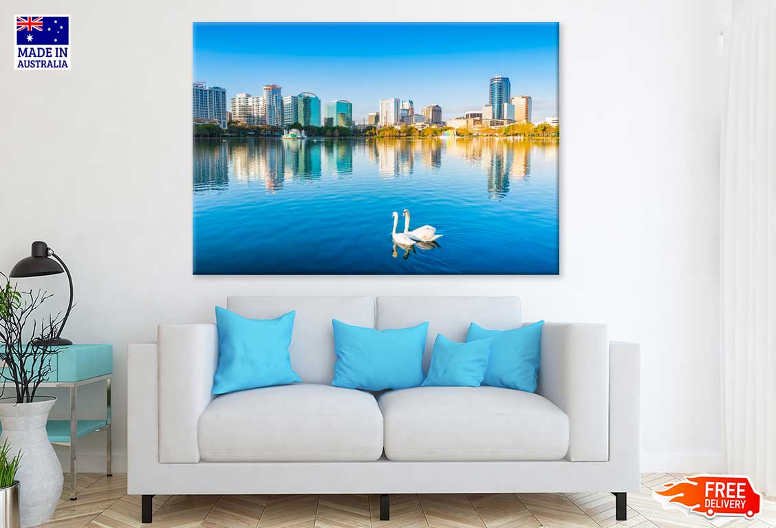 Lake Eola Park Orlando City View Photograph Print 100% Australian Made