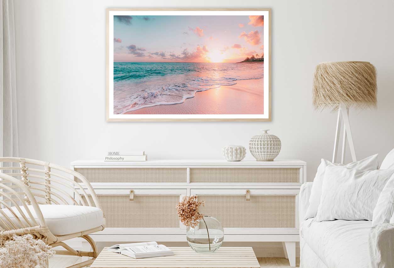 Boracay Beach Sunset Photograph Philippines Home Decor Premium Quality Poster Print Choose Your Sizes