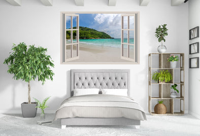 Stunning window beach  popular design beach Print 100% Australian Made