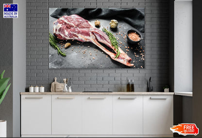 Whole Lamb Leg Organic Meat Photograph Print 100% Australian Made