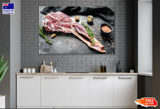 Whole Lamb Leg Organic Meat Photograph Print 100% Australian Made