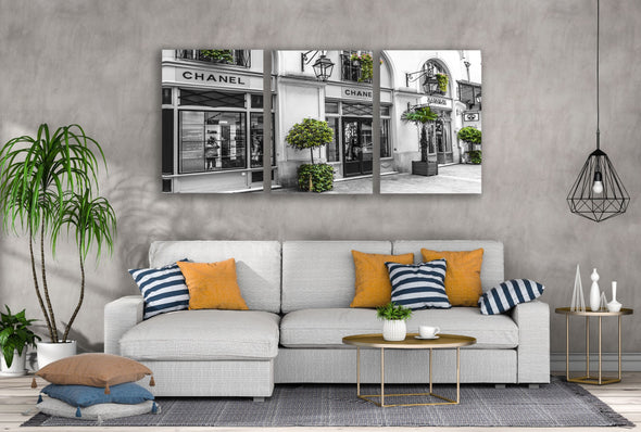 3 Set of Store Front View Photograph High Quality Print 100% Australian Made Wall Canvas Ready to Hang