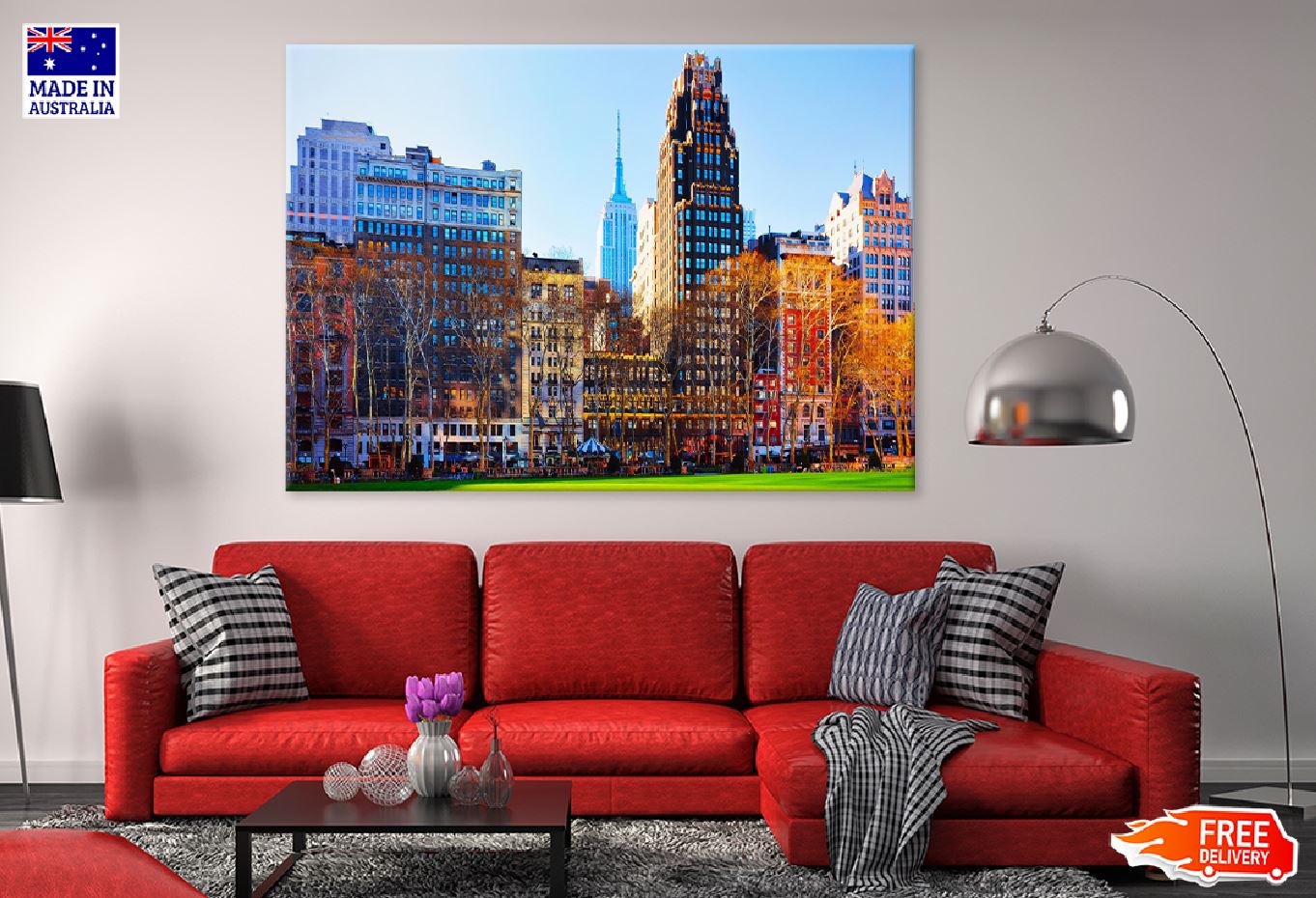 Bryant Park Midtown Manhattan Photograph Print 100% Australian Made