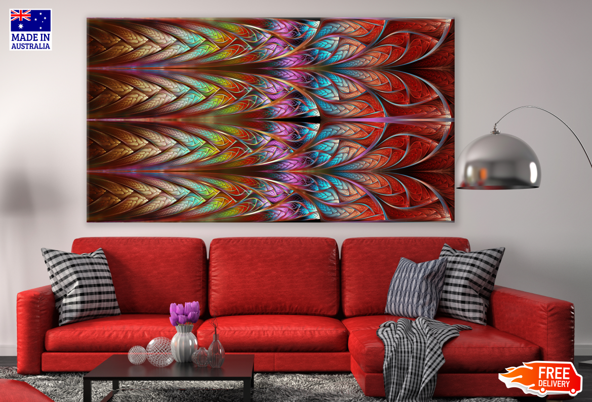 Abstract Fractal Design Print 100% Australian Made