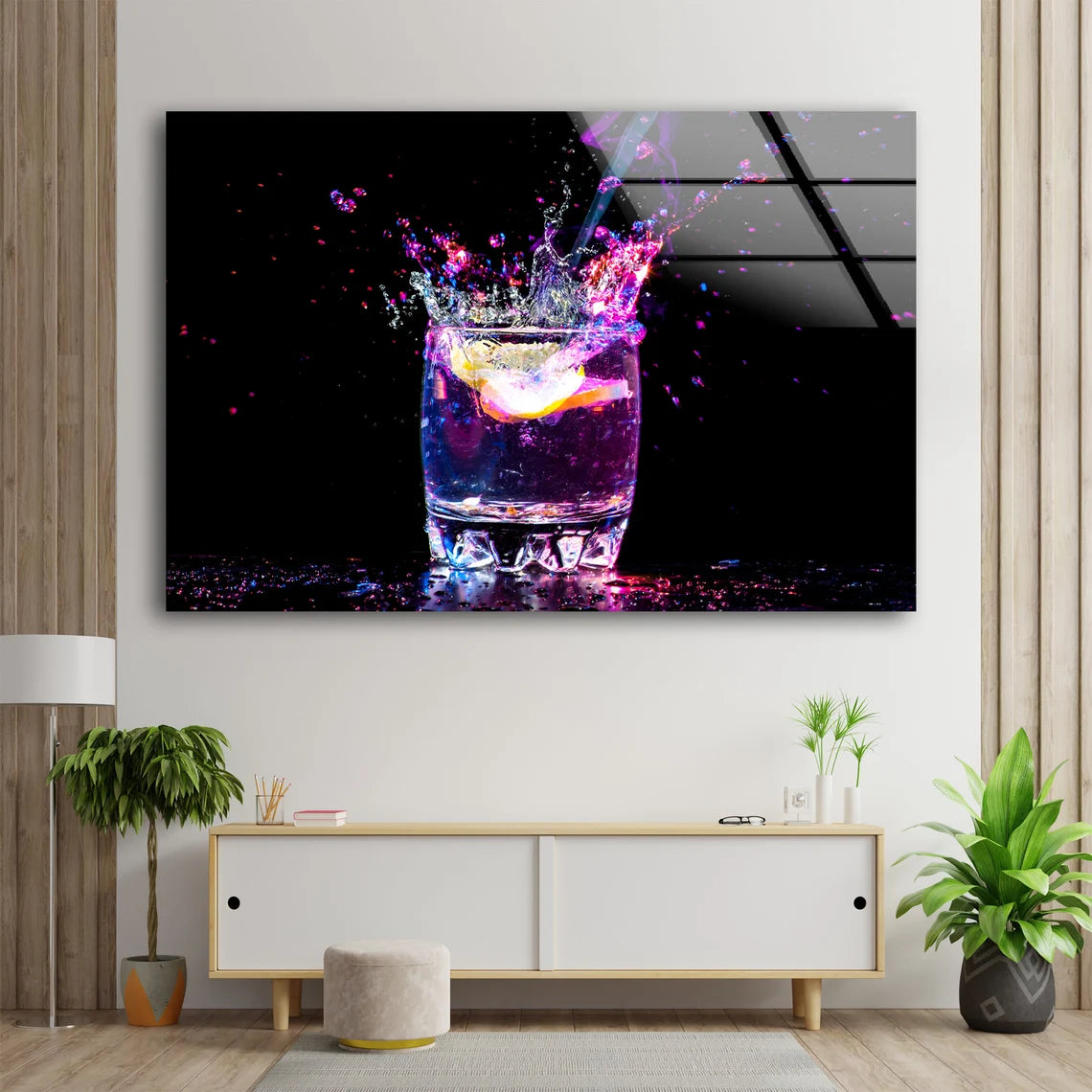 Cocktail Glass Closeup Photograph Acrylic Glass Print Tempered Glass Wall Art 100% Made in Australia Ready to Hang