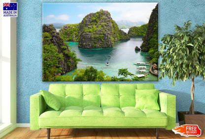 Stunning Beach & Island Print 100% Australian Made