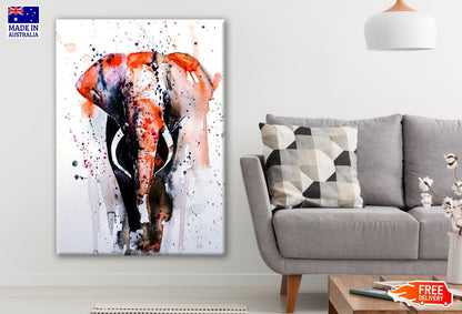 Colorful Elephant Painting Print 100% Australian Made