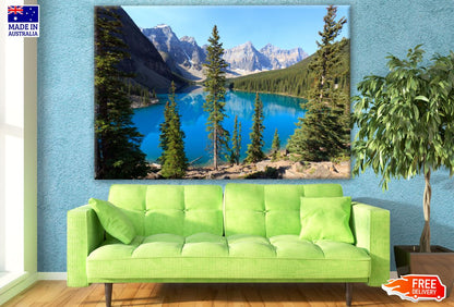 Beautiful Lake with Trees Print 100% Australian Made