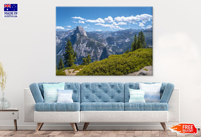 Yosemite Park Sentinel Dome View Photograph Print 100% Australian Made