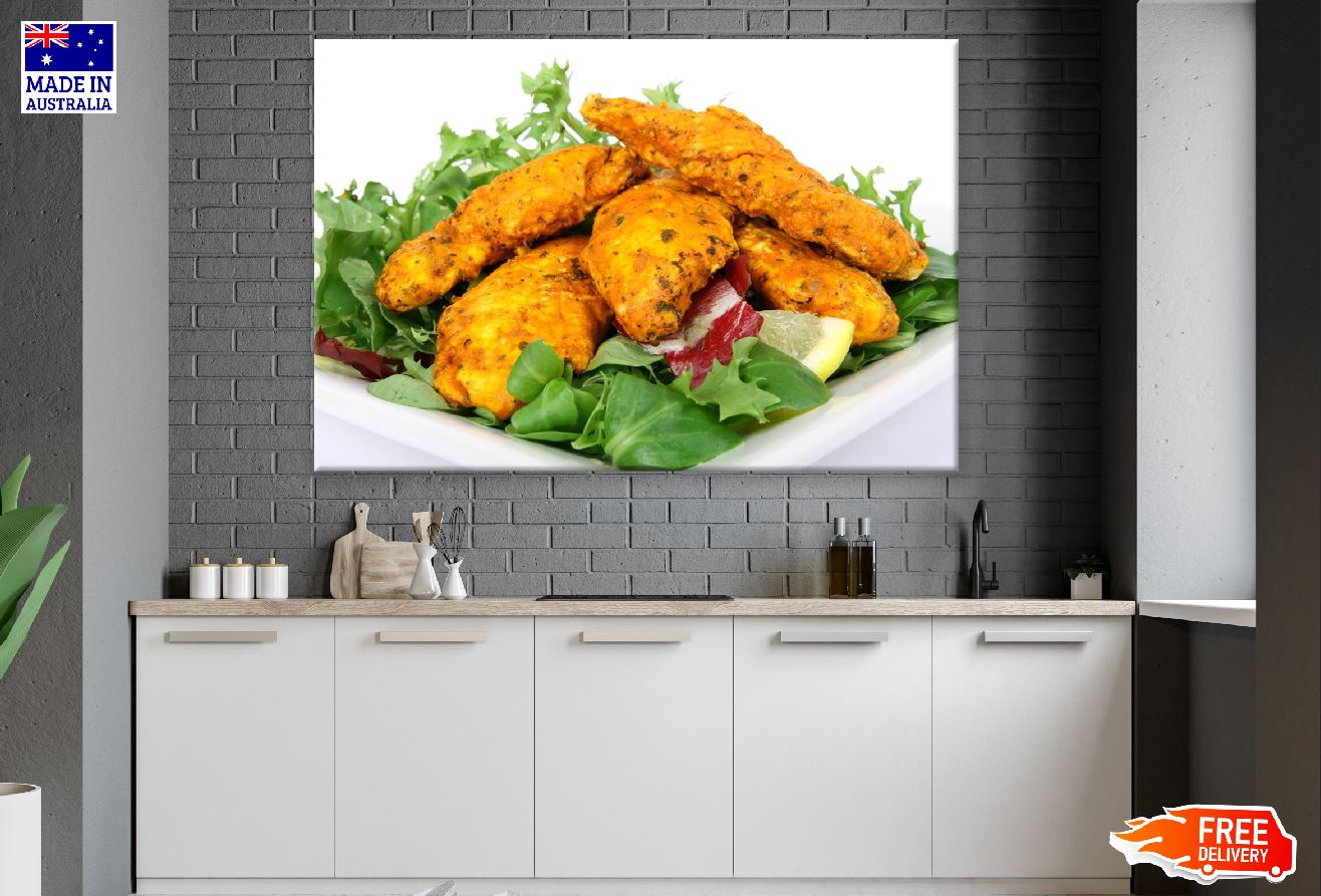 Ness Chicken Tenders Salad Photograph Print 100% Australian Made