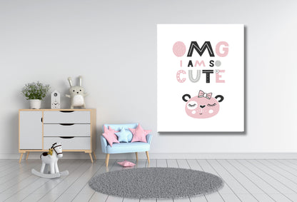 I'm So Cute Kids Art Print 100% Australian Made