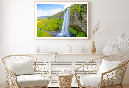 Waterfall & Nature Forest View Home Decor Premium Quality Poster Print Choose Your Sizes