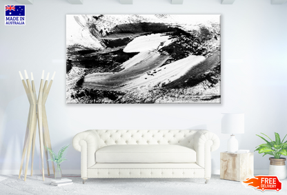 B&W Abstract Design Print 100% Australian Made