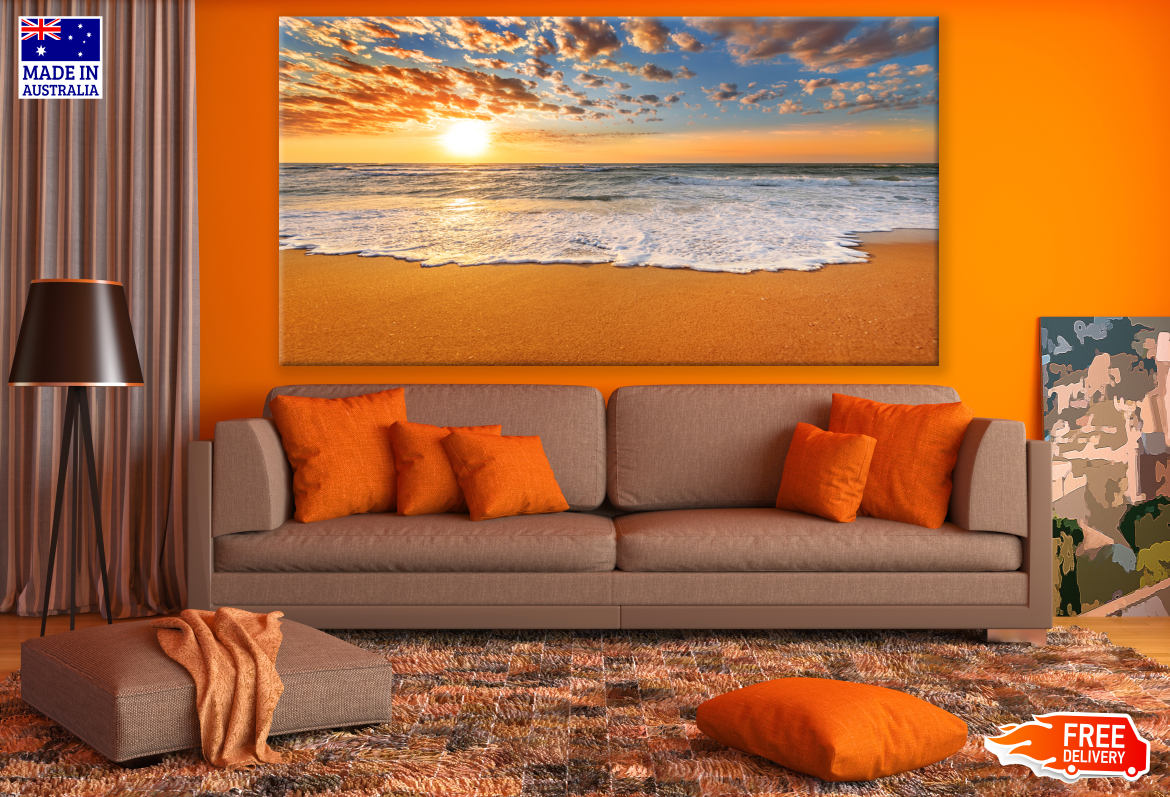 Beach Sunset Photograph Print 100% Australian Made