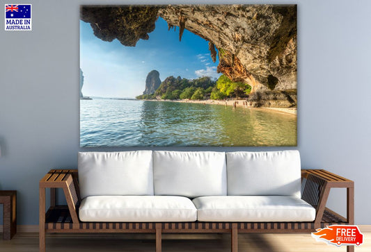 Beach Cave View Print 100% Australian Made