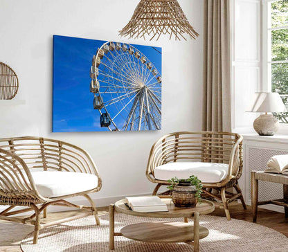 Bella Home Ferris Wheel in Kontraktova Kiev Print Canvas Ready to hang