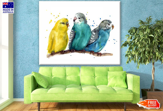 Love Birds Painting Print 100% Australian Made