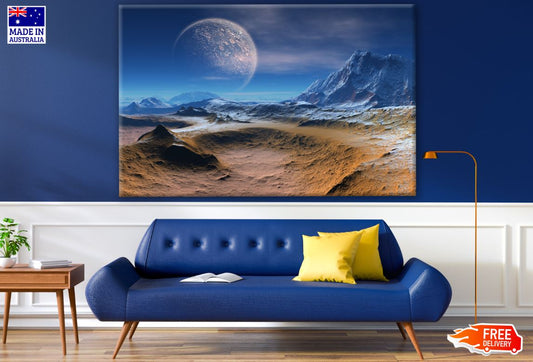 Planet View Print 100% Australian Made