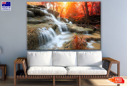 Water stream in Forest Photograph Print 100% Australian Made