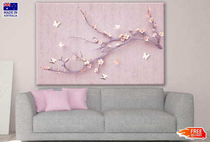 Floral Branch Design Print 100% Australian Made