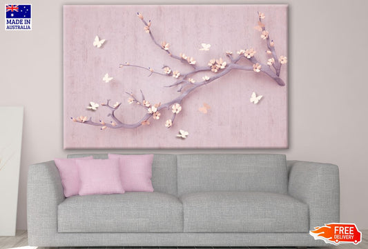 Floral Branch Design Print 100% Australian Made