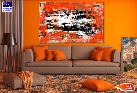 Abstract Colourful Painting Print 100% Australian Made